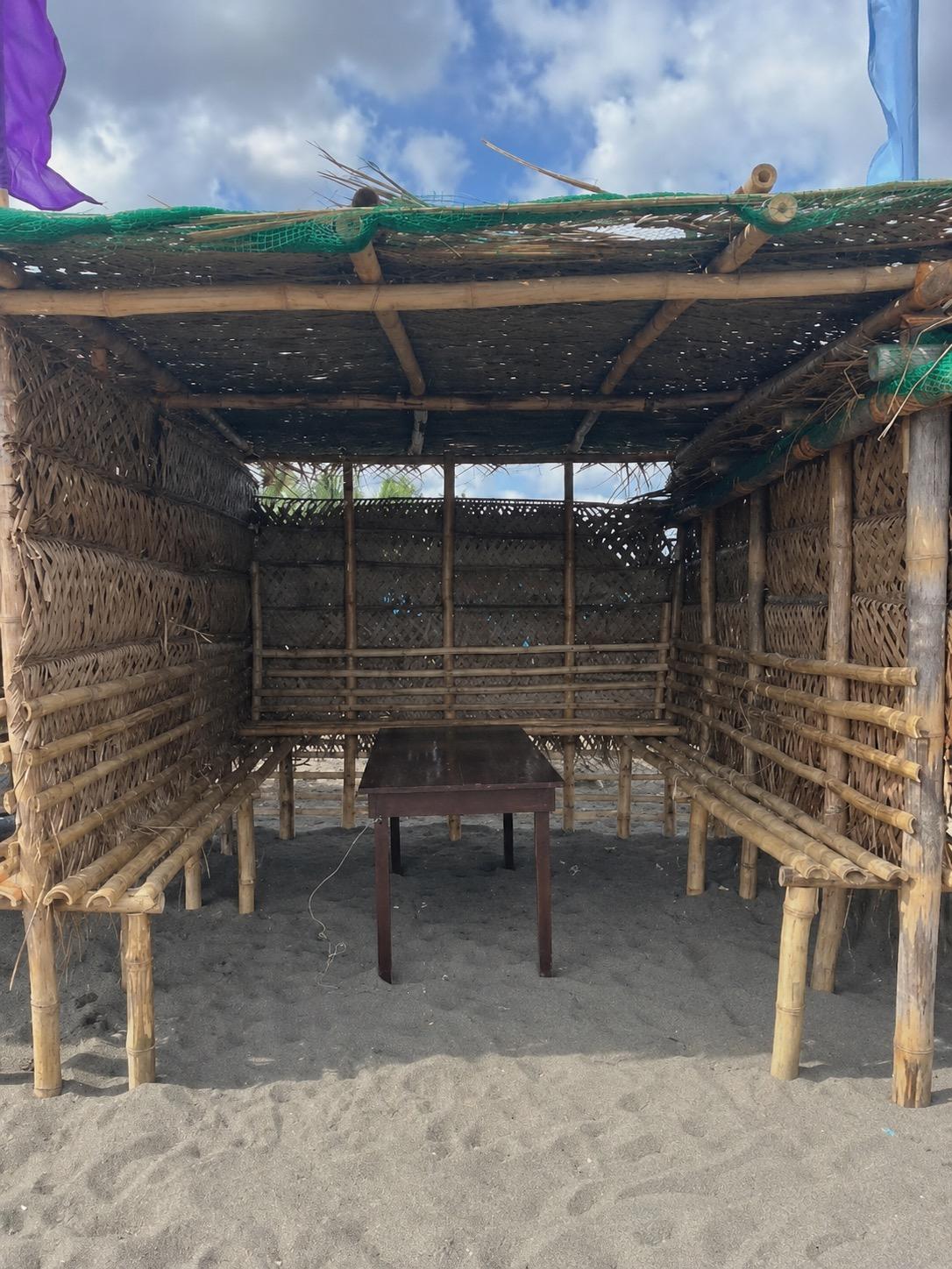 A nipa cottage for a barkada gathering